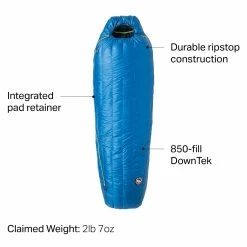 Best Sale ✔️ Cheapest ⭐ Big Agnes Mystic UL Sleeping Bag: 15F Down 🔔 ⭐ -Big Agnes Shop BL D9