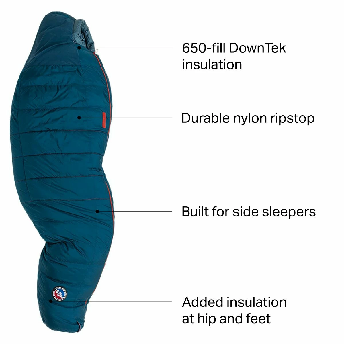 Deals β¨ Wholesale π₯ Big Agnes Sidewinder SL Sleeping Bag: 35F Down π π€© 4 Deals β¨ Wholesale π₯ Big Agnes Sidewinder SL Sleeping Bag: 35F Down π π€© - Image 2